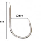 Barbed Jig Hooks for Metal Jigs, 10-Pack, DIY Rigging – option photo