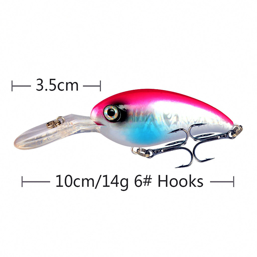 Floating Deep Diving Minnow, 10 cm (3.9 in), 14 g (0.5 oz) – option photo
