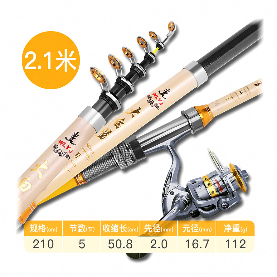 Soft Action Fiberglass Rock Fishing Rod, 2.1–3.6 m (6.9–11.8 ft) – option photo