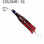 Resin Head Octopus Squid Skirt Lure, 12 in (30 cm) 169 g – option photo