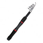 Telescopic Mini Fishing Rod, Fiberglass, 1.6–2.1 m (5.2–6.9 ft) – option photo