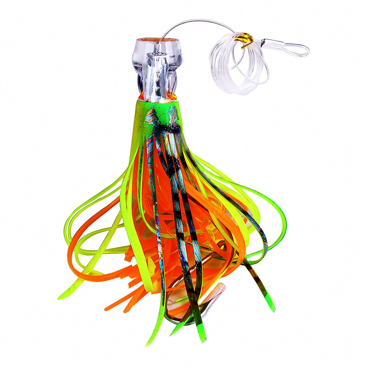 9 in Octopus Trolling Lure, Tuna Skirt Bait, 6 Colors – option photo