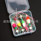 Glow Octopus Skirt Umbrella Hook Lure, 4-Pack – option photo