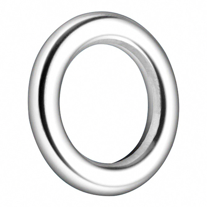 304 Stainless Solid Rings, Seamless Flattened, 20-Pack – option photo