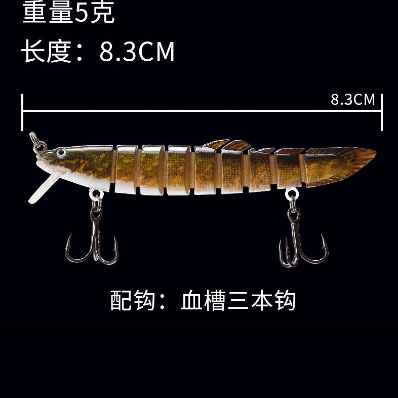 Jointed Loach Swimbait Lure, 5–20 g (0.18–0.71 oz) – option photo