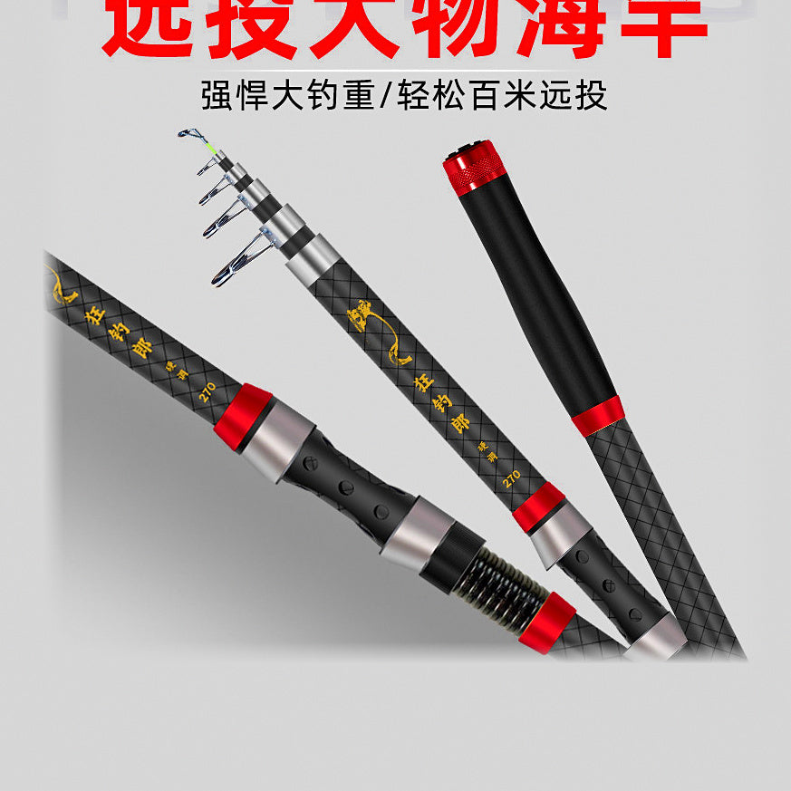 Super Hard Carbon Casting Rod, 2.1–3.6 m (6.9–11.8 ft) – option photo