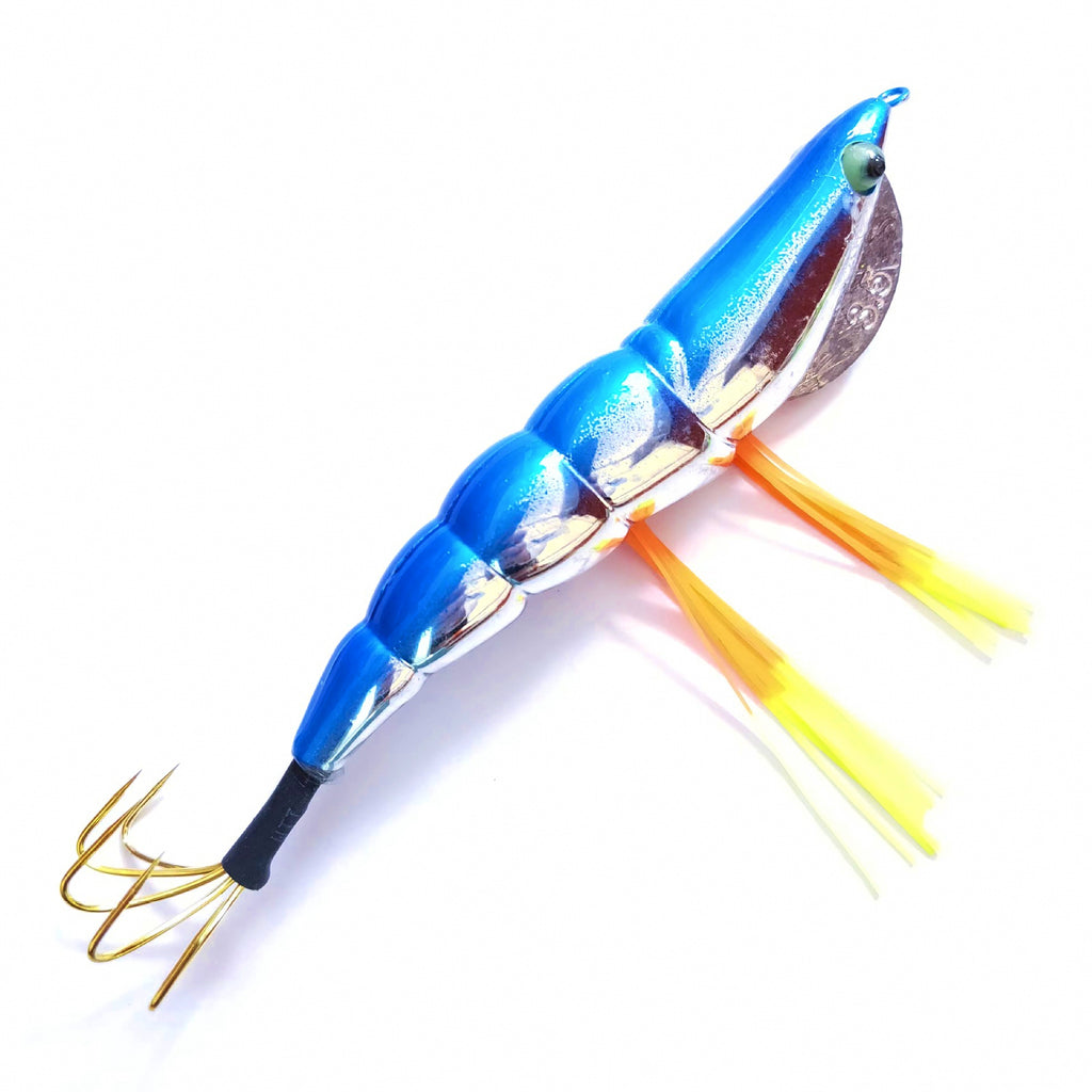 Shrimp Squid Jig, Silver Plated, 5-Prong, 19 g (0.7 oz) – option photo