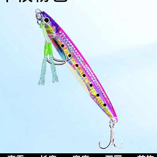 Luminous Fish Skin Metal Jig, 40–100 g (1.4–3.5 oz) – option photo