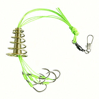 Snag-Resistant Spring Hook Rig, Barbed, Sizes 7–13 – option photo