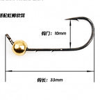 Light Jig Head Hooks for Soft Worms, 0.5–1.9 g (0.02–0.07 oz) – option photo