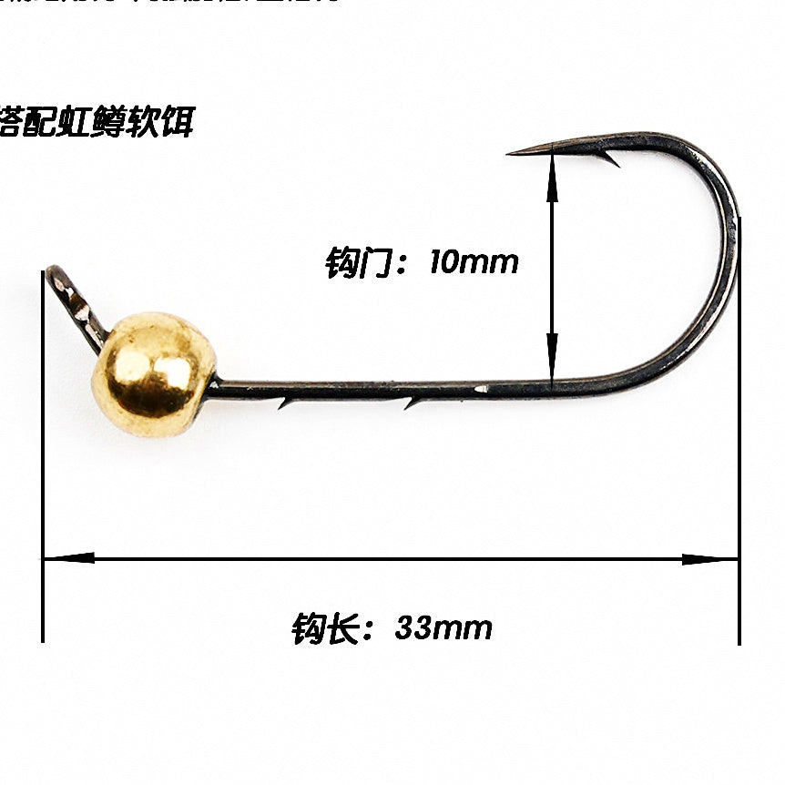 Light Jig Head Hooks for Soft Worms, 0.5–1.9 g (0.02–0.07 oz) – option photo