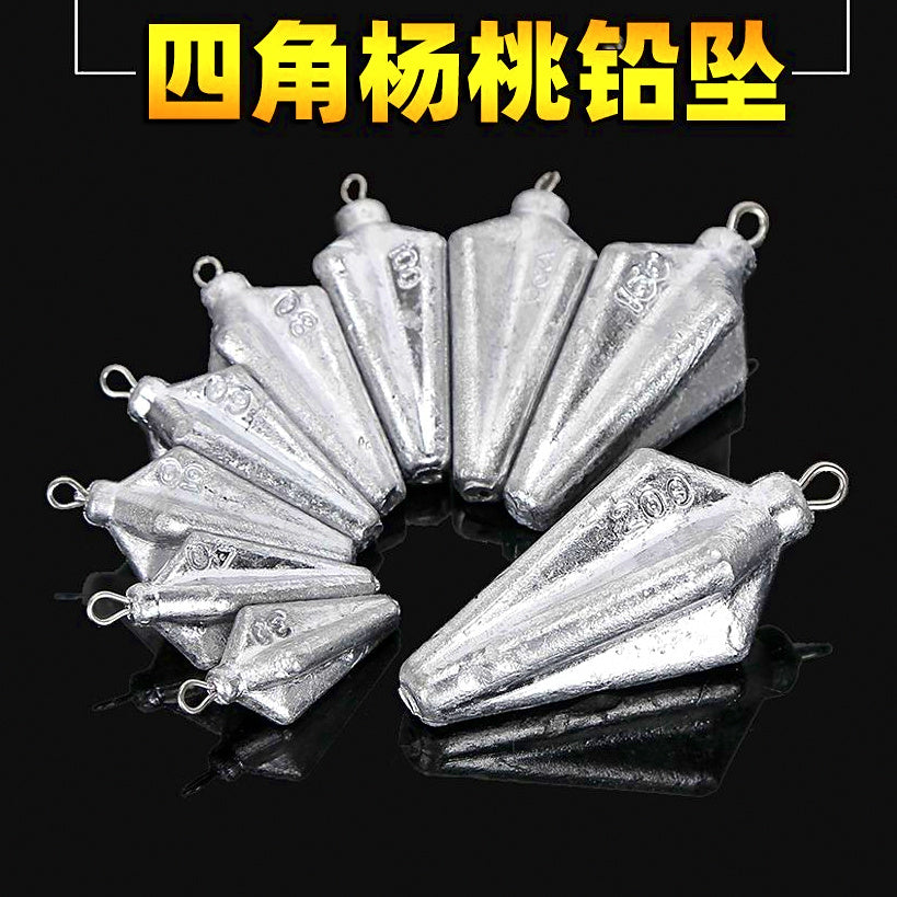 Four-Sided Lead Sinker, 30–200 g (1–7 oz) – option photo