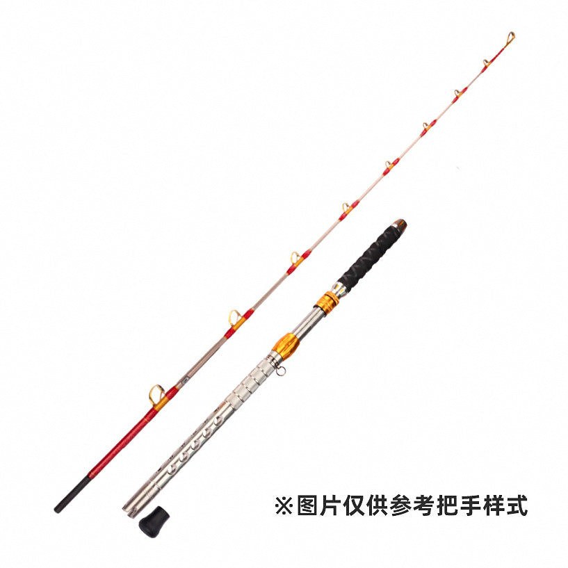Fiberglass Deep Drop Boat Rod for Electric Reels, 1.8–2.4 m – option photo