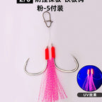 Snag-Resistant Jig Assist Hooks, 2/0 & 3/0, 5 Sets – option photo