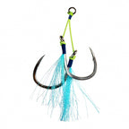 Wire Double Assist Hooks for Jigs, Sizes 1/0–8/0 – option photo