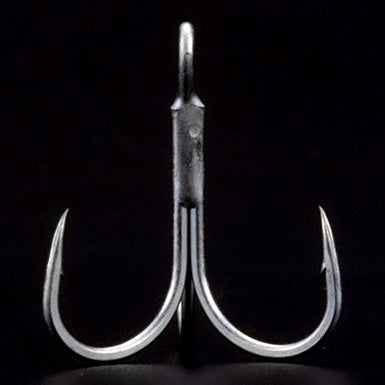 Barbed Treble Hooks, Blood Groove, Sizes 4–14 – option photo