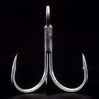 Barbed Treble Hooks, Blood Groove, Sizes 4–14 – option photo