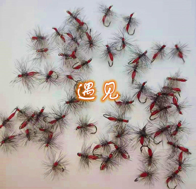 Red Ant Fly with Barbed Hook, Sizes 8–18, 5/10/20 Pack – option photo