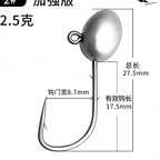 4X Strong Jig Head Hooks for Soft Baits, 2.5–7 g (0.09–0.25 oz) – option photo