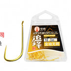 Barbless Gold Sleeve Hooks, Bulk Pack, Sizes 1–10 – option photo