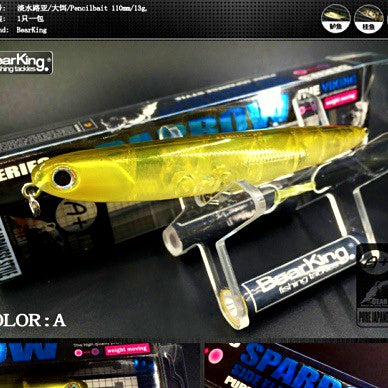 Sinking Pencil Lure with Rattle, 11 cm (4.3 in) 13 g (0.46 oz) – option photo