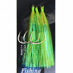 Glow Wire Assist Hooks for Slow Pitch Jigs, 3-Pack, 2/0–5/0 – option photo
