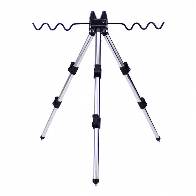Telescoping Aluminum Tripod Rod Holder, Shore & Raft Fishing – option photo