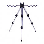 Telescoping Aluminum Tripod Rod Holder, Shore & Raft Fishing – option photo