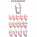Barbed Treble Hooks, Bulk, Sizes 1–14 – option photo