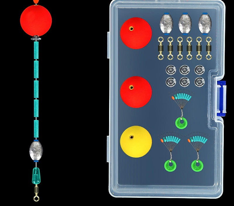 EVA Round Float Rig Set with Sinker, Day & Night Styles – option photo