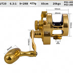 Conventional Jigging Reel, UT20-UT70, Right or Left Hand – option photo