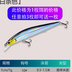 Suspending Minnow Lure, 7–10.5 cm (2.8–4.1 in), 7–12 g – option photo