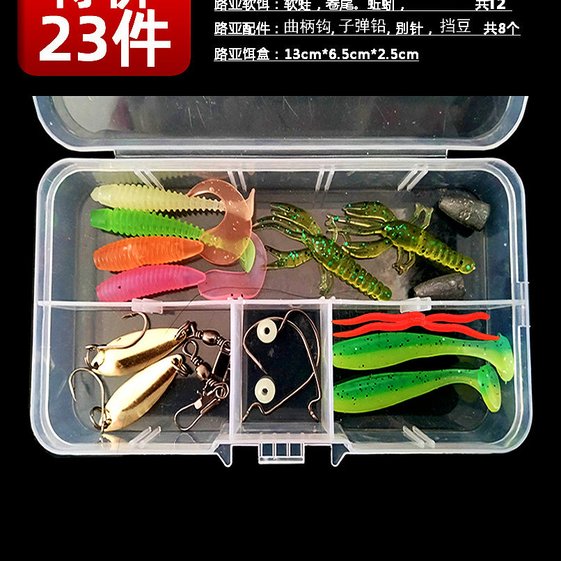 Assorted Lure Kits: Minnow, VIB, Spoons, Soft Baits – option photo