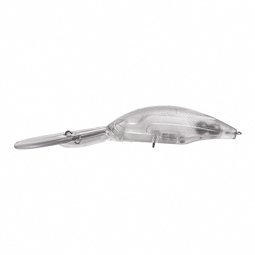 Unpainted Floating Long Lip Minnow Blank, 9 g / 17 g – option photo