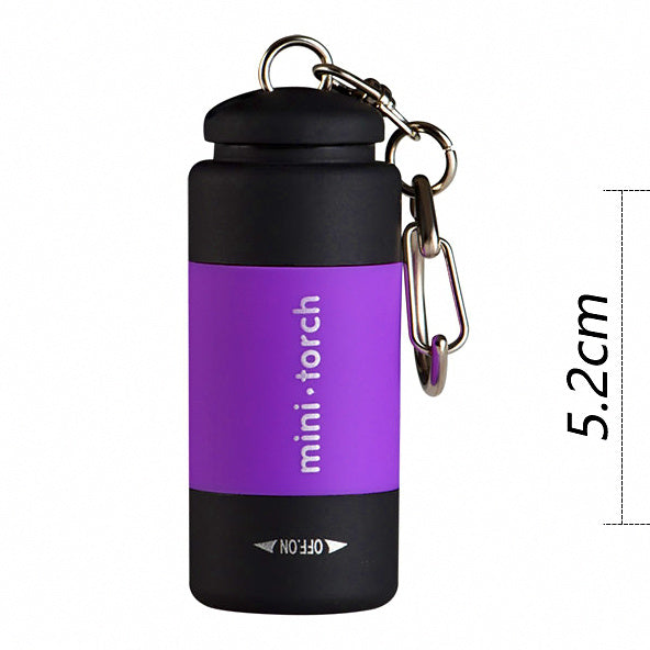 Mini Rechargeable UV Flashlight, Waterproof Keychain Light – option photo