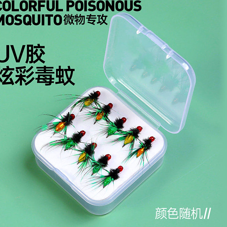 Micro Mosquito Fly Lure Set, Sizes 14, 16, 18 – option photo