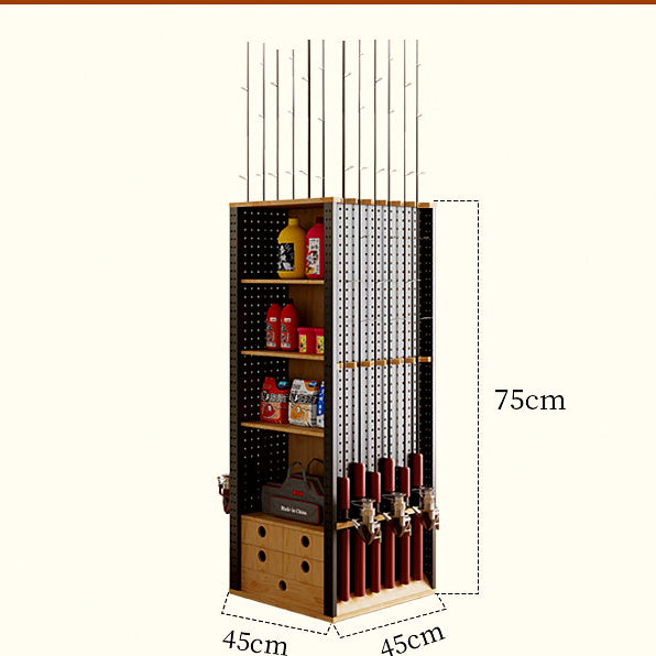 Rotating Fishing Rod Storage Rack, 75–150 cm (30–59 in) – option photo