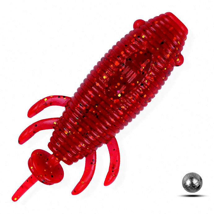 Soft Frog Lure 5-Pack with Weight Beads, Multiple Colors – option photo