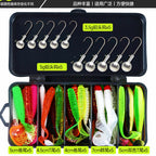 T-Tail Soft Plastic Grub Set, 3–8.5 cm (1.2–3.3 in) – option photo