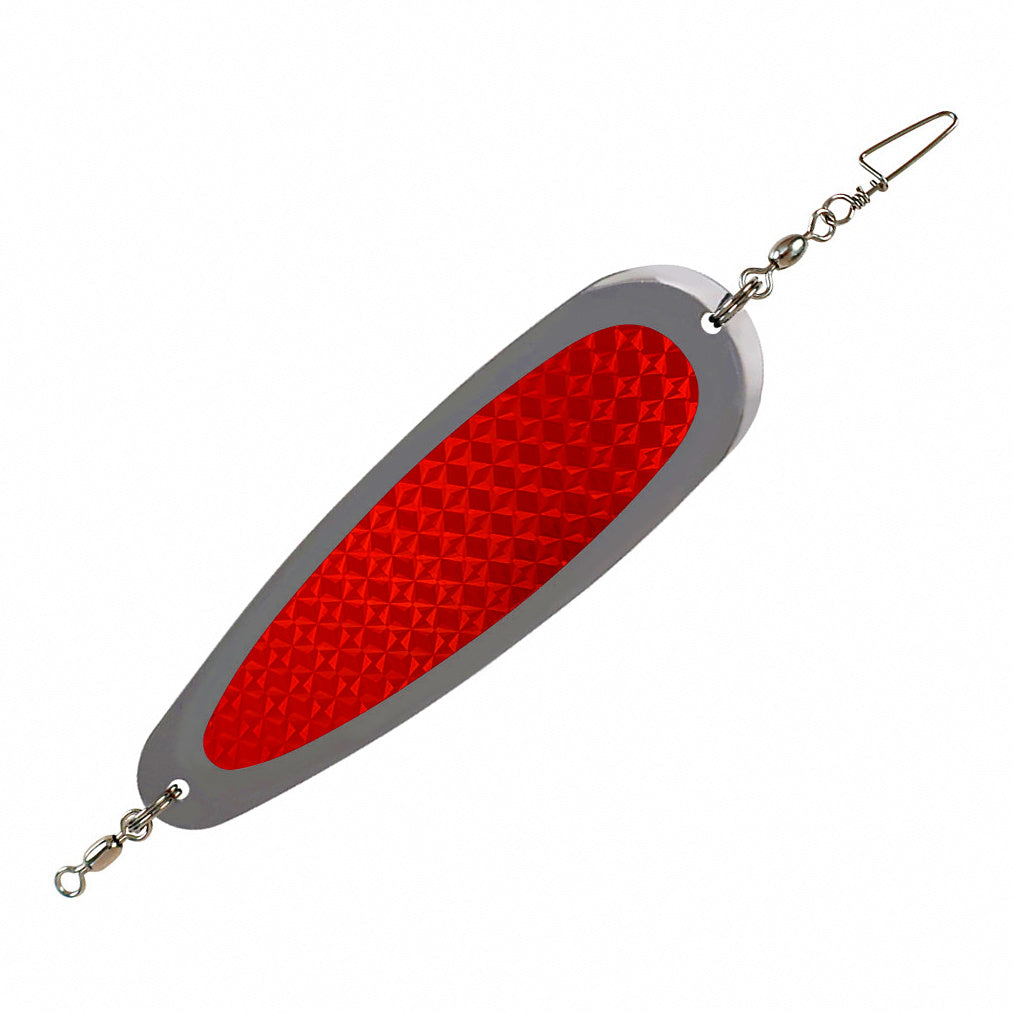 Stainless Steel Spoon Trolling Flasher Lure, 12 Styles – option photo