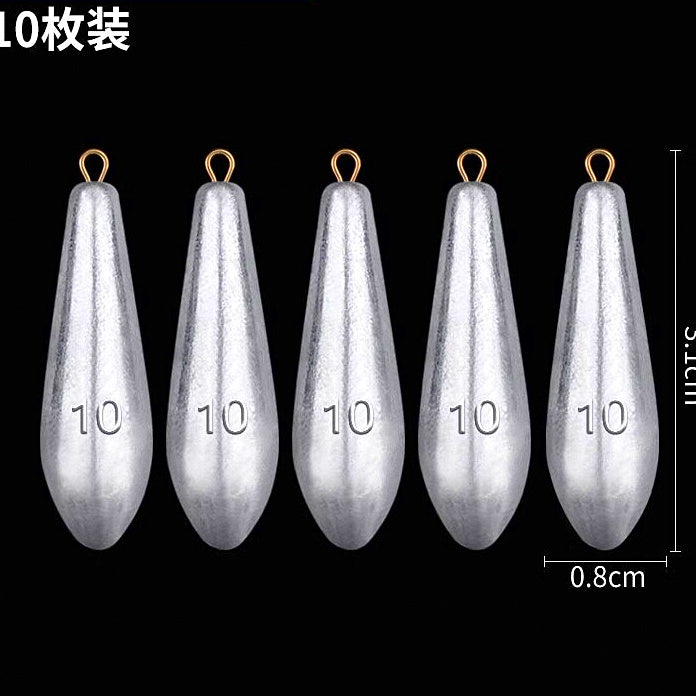 Willow Leaf Casting Sinker with Eyelet, 0.35–3.5 oz (10–100 g) – option photo