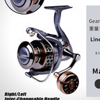Aluminum Alloy Spinning Reel, Metal Spool, 2000-7000 – option photo