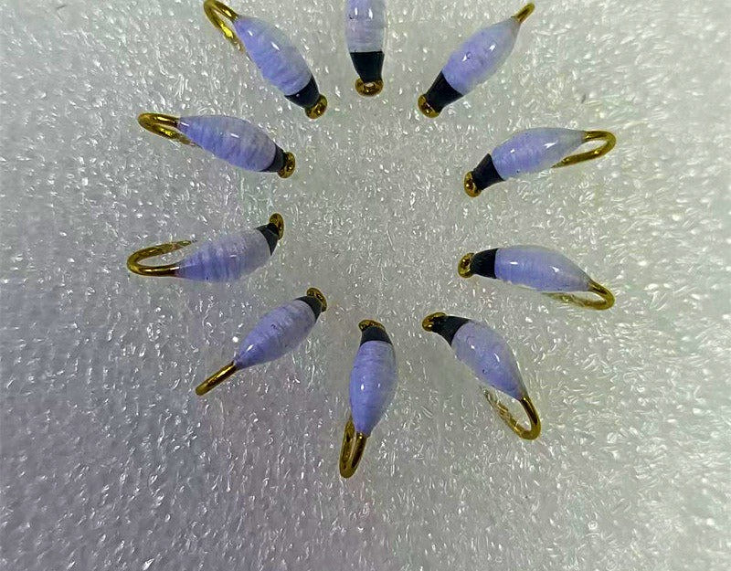 Black Head Nymph Fly Hooks, Barbed, Sizes 10–20, 5 or 10 pk – option photo