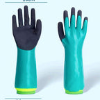 Waterproof Fish Cleaning Gloves, Extra Long Rubber, 30–35 cm – option photo