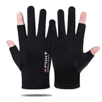 Sun Protection Fishing Gloves, Touchscreen, Fingerless – option photo