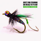 Barbed Double Hooks Size 12–16 & Casting Aids for Micro Lures – option photo