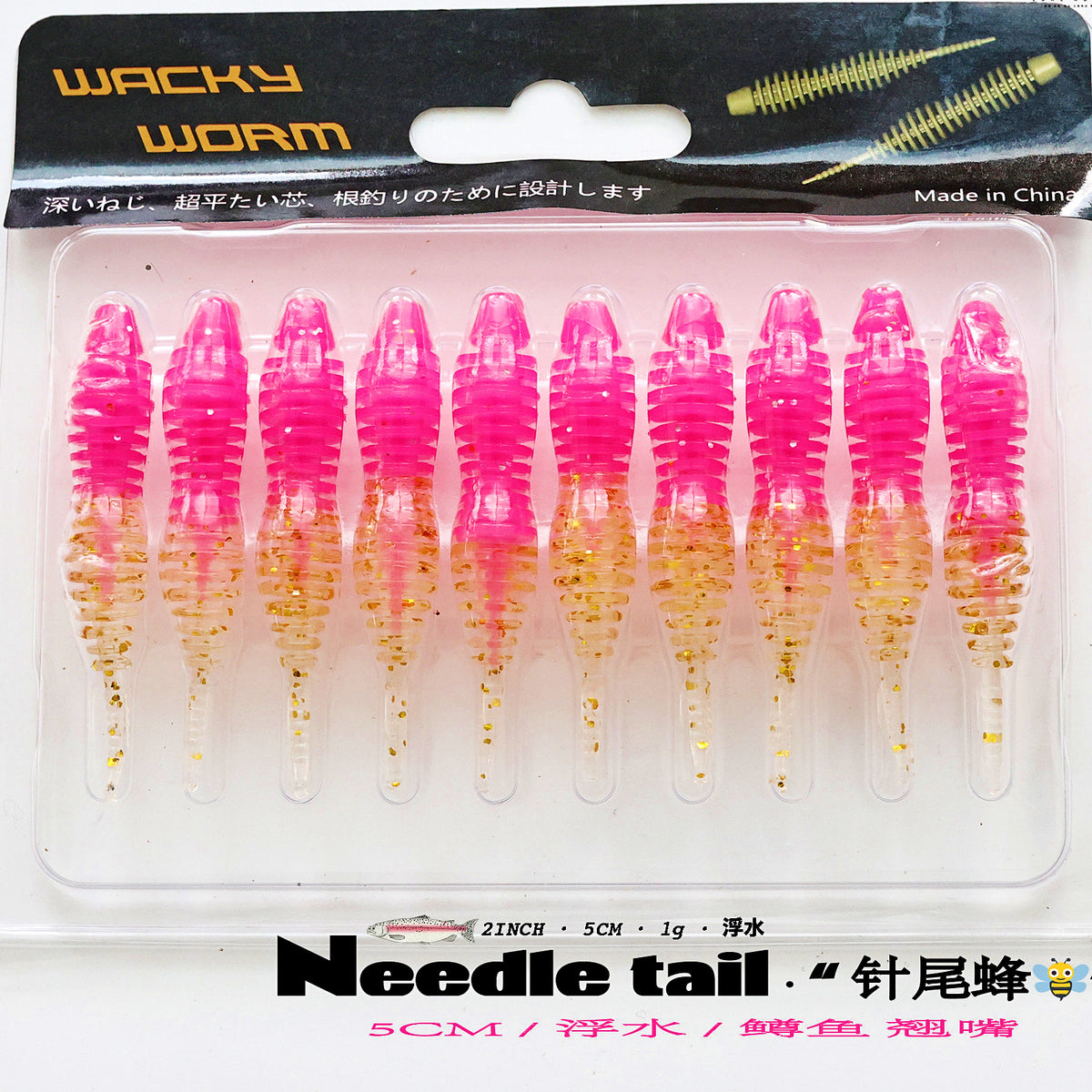 Floating Pin-Tail Soft Bait, 5 cm (2 in), 1 g, 10-Pack – option photo