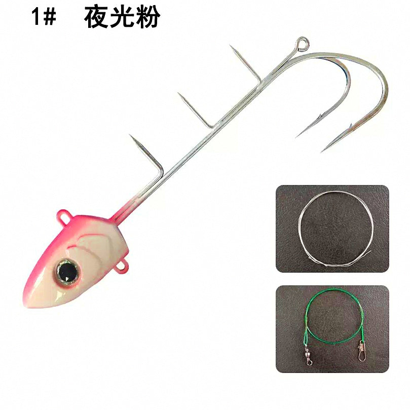 Glow Jig with Optional LED Light, 50–160 g (1.8–5.6 oz) – option photo