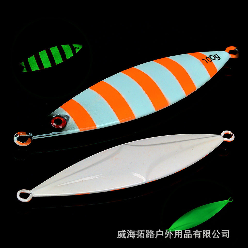 Glow Slow Pitch Jig with 3D Eyes, 60–200 g (2.1–7.1 oz) – option photo
