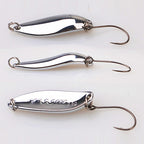 Brass Willow Leaf Spoon Lure, 2.5-3.5 g (0.09-0.12 oz) – option photo